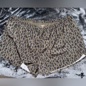 Old Navy Leopard Print Athletic Shorts